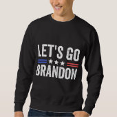 LET'S GO BRANDON カード スウェットシャツ (正面)