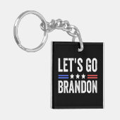 Let's Go Brandon キーホルダー (正面左)