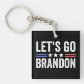 Let's Go Brandon キーホルダー (正面)