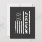 Let's Go Brandon サンキューカード (正面)