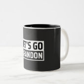 let's go brandon ツートーンマグカップ (正面右)
