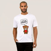 LET'S GO BRANDON テディベアTシャツ Tシャツ (正面フル)