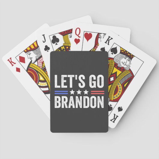 Let's Go Brandon トランプ (裏面)