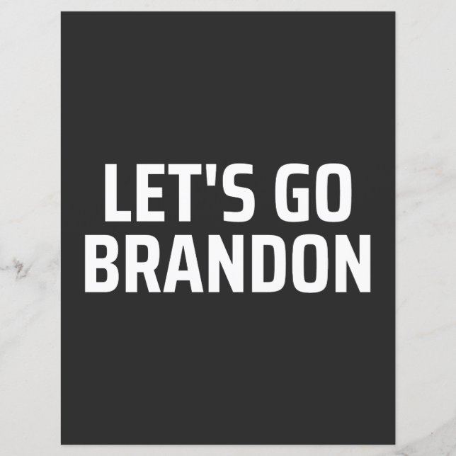 Let's Go Brandon マグネット (正面)