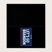 Let's Go Brandon 名刺 (外部フラット)