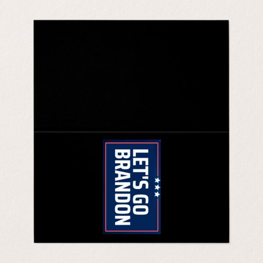 Let's Go Brandon 名刺 (外部フラット)