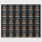 LET'S GO BRANDON BIRTHDAY  ラッピングペーパー (フラット)