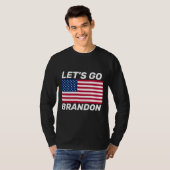 LET'S GO BRANDON! FLAG T-SHIRTS T-SHIRT Tシャツ (正面フル)