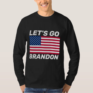 LET'S GO BRANDON! FLAG T-SHIRTS T-SHIRT Tシャツ