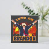 Let's Go Brandon Funny Anti Biden Trump Political  (スタンド正面)