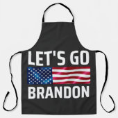 lets go brandon lets go brandon エプロン (正面)
