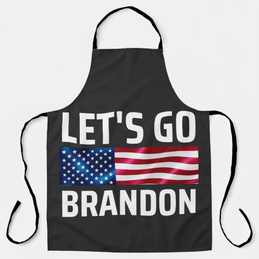 lets go brandon lets go brandon エプロン (正面)