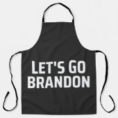 let's go brandon Magnet エプロン (正面)