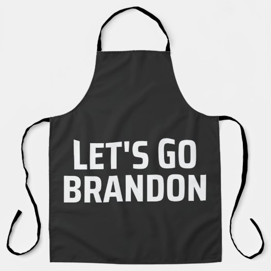 let's go brandon Magnet エプロン (正面)