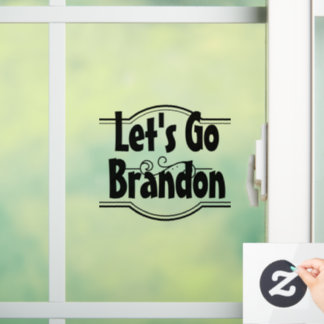 Let's Go Brandon - Small Window Stick ウィンドウサイン