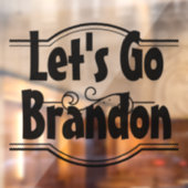 Let's Go Brandon - Small Window Stick ウィンドウサイン (シート2)