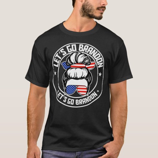 Let's Go Branson Brandon Conservative Anti Liberal Tシャツ (正面)