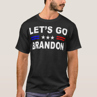 Let's Go Branson Brandon USA Flag Vintage  Tシャツ