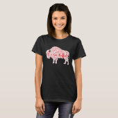 Lets Go Buffalo  New York Buffalo Sports Fan Buffa Tシャツ (正面フル)