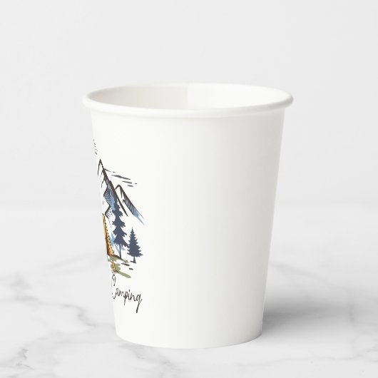 Let's Go Camping 紙コップ (左)