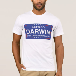 Let's Go Darwin - Make America 頭が切れる Again Tシャツ
