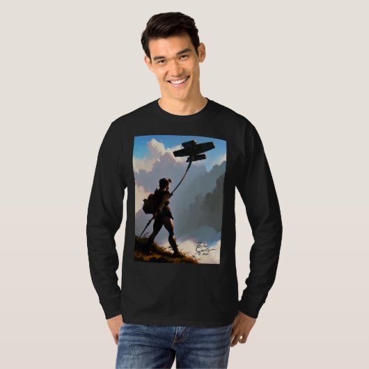 Let's Go Fly a Kite by Don Castillo Artist on FB Tシャツ (正面フル)