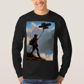 Let's Go Fly a Kite by Don Castillo Artist on FB Tシャツ (正面)