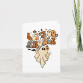 Let's Go Ghouls ハロウィンのゴースト カード (正面)