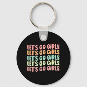 Let's Go Girls 女性 バチェロレッテパーティー 花嫁 結婚式 キーホルダー