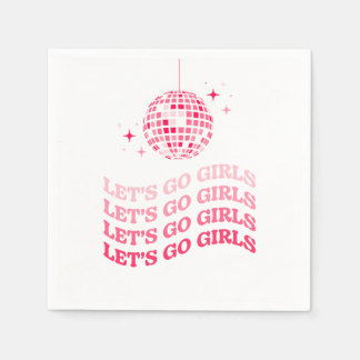 Let's Go Girls - 独身最後の夜会 - ナプキン スタンダードカクテルナプキン