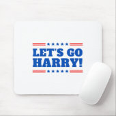 Let's Go Harry -あなたは投票トランプ今日おもしろい2 マウスパッド (マウス)