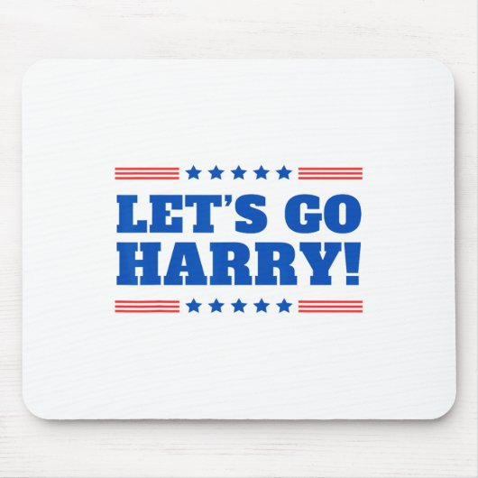 Let's Go Harry -あなたは投票トランプ今日おもしろい2 マウスパッド (正面)