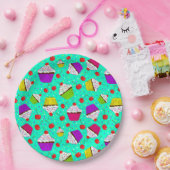 let's go party plate ペーパープレート (パーティー)