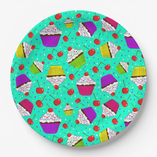 let's go party plate ペーパープレート (正面)