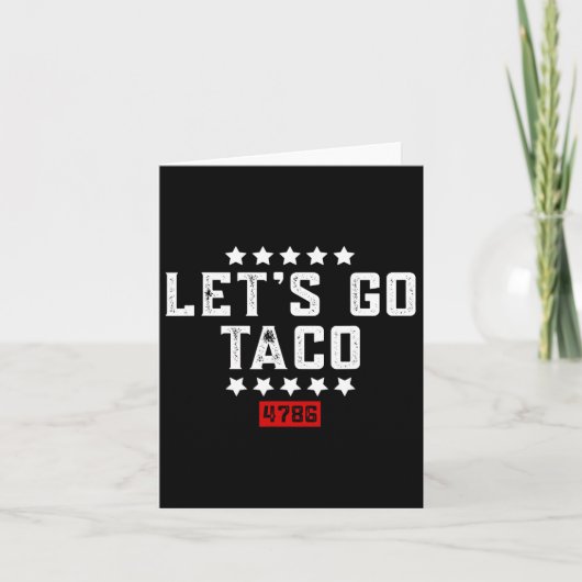 Let's Go Taco &#; カード (正面)