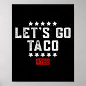 Let's Go Taco &# ポスター (正面)
