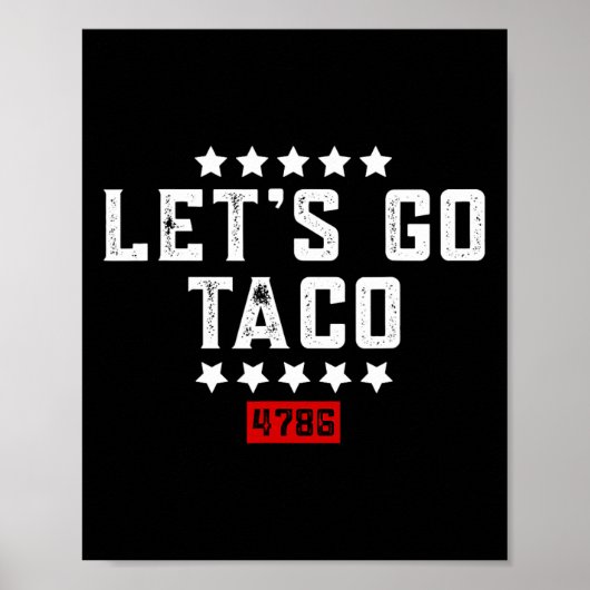 Let's Go Taco &# ポスター (正面)