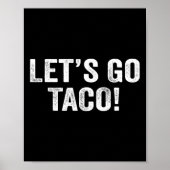 Let's Go Taco &# ポスター (正面)