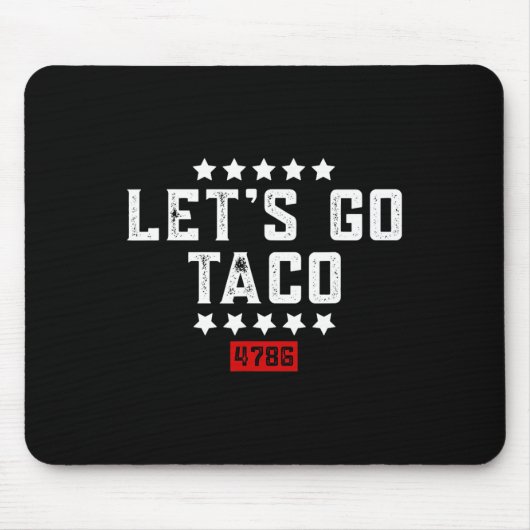 Let's Go Taco &#; マウスパッド (正面)