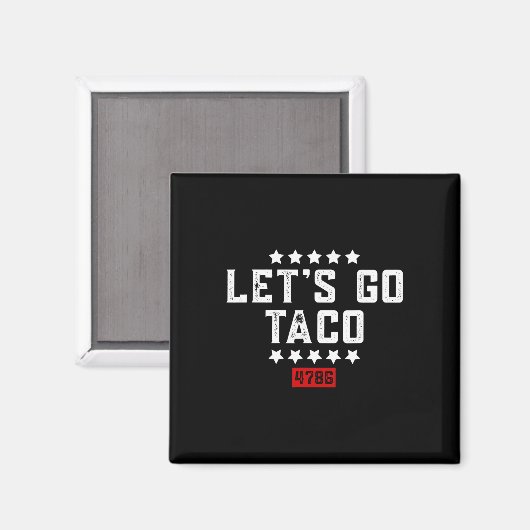 Let's Go Taco &# マグネット (正面/裏面)