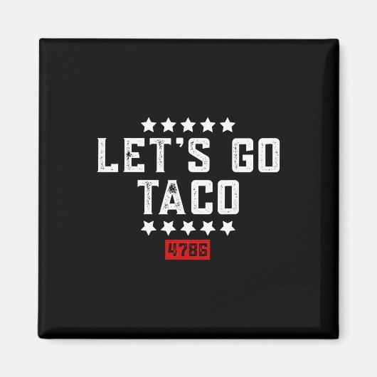 Let's Go Taco &# マグネット (正面)