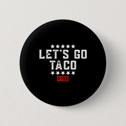 Let's Go Taco &#; 缶バッジ (正面)