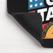 Let's Go Taco Always Chickens Out Taco Funny Meme  マウスパッド (コーナー)