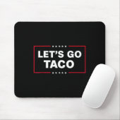 Let's Go Taco For Men Women Funny  マウスパッド (マウス)