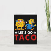 Let's Go Taco Funny Trump Always Chickens Out 14  カード (正面)
