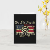 Let's Go Taco No Kings In America Since 1776 Ameri カード (黄色い花)