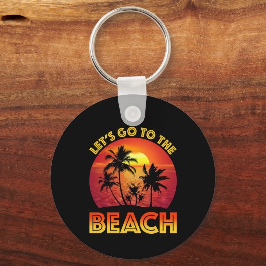 Let's Go To The Beach キーホルダー (裏面)