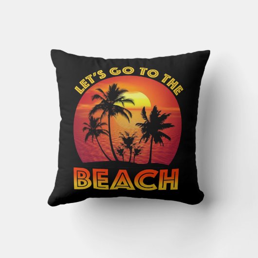 Let's Go To The Beach クッション (裏面)