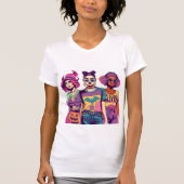 Let's Go Witches T-shirt Tシャツ (正面)