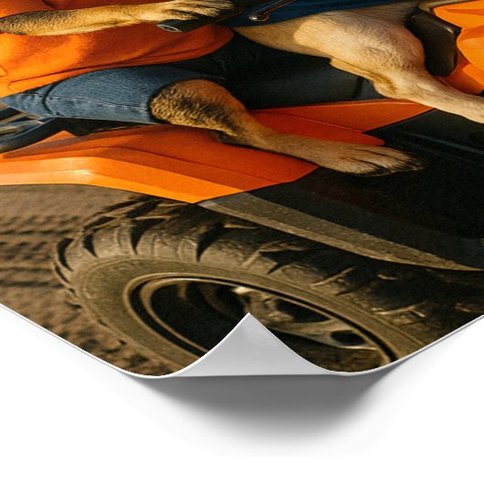 "Let's God ATVing" ポスター (角)